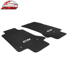 Tapis de sol pour Chevrolet Corvette 97-04 C5, logo OE, tapis en velours noir, 2 pièces - Product Image 2