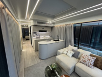 Nouvelle maison préfabriquée en aluminium de haute qualité, capsule spatiale, hôtel, appartement, maison mobile, mini-maison, design moderne et luxueux