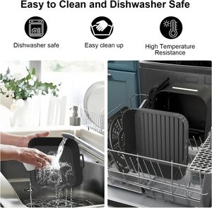 <span class=keywords><strong>Chefman</strong></span> ถาดทอดอาหาร6 8.5QT นำกลับมาใช้ใหม่ได้อุปกรณ์ไมโครเวฟ-ซิลิโคนสี่เหลี่ยมขนาด9นิ้วถาดอบขนาดใหญ่ - Product Image 5