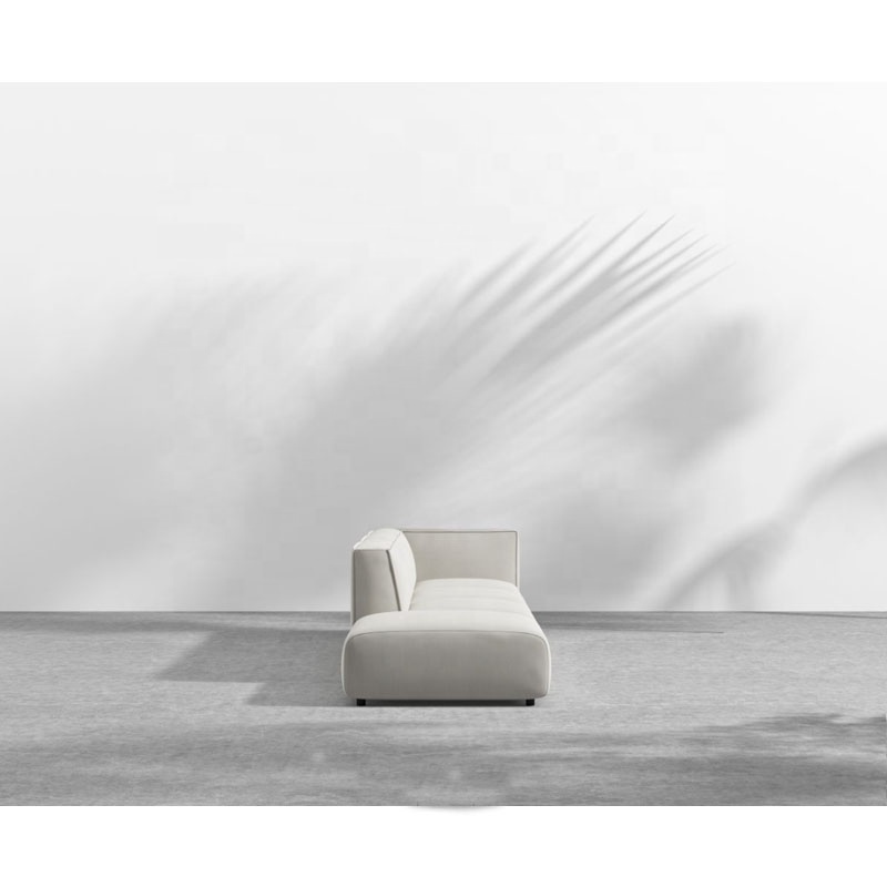Patio hotel new arrival garden furniture comfortable outdoor modular sectional sofa