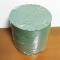 Vente chaude Semi-circulaire Mousse Brique Fleur Carreaux Eau-verrouillé Fleur Fixation Oasis Fleur Mousse