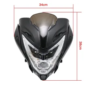 Phare LED adapté à la modification des pièces BAJAJ Pulsar 150 200, phare LED pour moto, ensemble de phare pour moto - Product Image 5