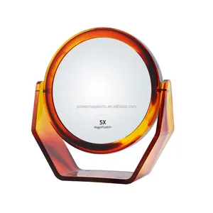 时尚双面台式化妆镜促销礼品台式镜子