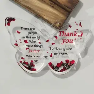 2024 Creative Festival Gifts Love Acrylic Decorations Blessing Words For Mom Family And Friends Gifts