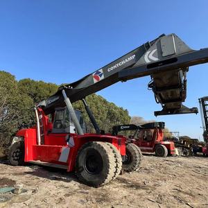 Vente flash : Chariot élévateur à conteneurs diesel de 45 tonnes, grue d'occasion Kalmar DRF450, 45 tonnes, reach stacker, moteur Volvo 1240, transmission Dana - Product Image 2