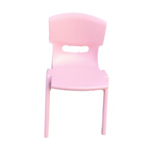 Chaise d'enfant en plastique empilable, 30 cm de hauteur, pour l'école, design moderne, couleurs mélangées - Product Image 5