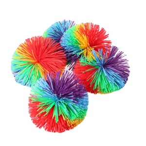Pelotas Sensoriales Suaves de Arcoíris <span class=keywords><strong>Koosh</strong></span> para Apretar, Juguetes Antiestrés para Niños y Niñas, Venta al por Mayor - Product Image 5