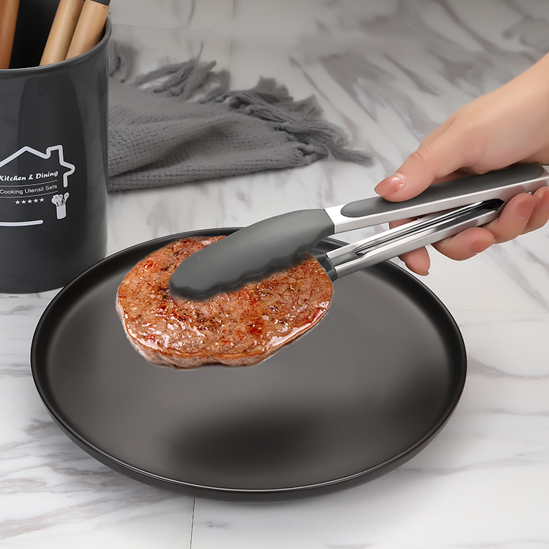 Hot Sale Food Grade Kitchenware Silicone Cooking Tools Kitchen Spatula Utensils Sets with Wooden Handle · image 6