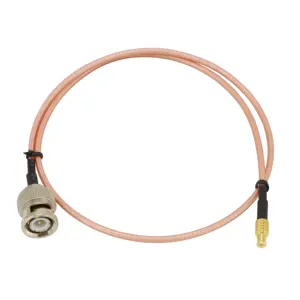 RF coaxial cable MCX male to BNC male 50 Ohm RG316 cable 15cm