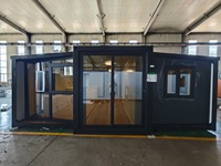 Maison conteneur pliable et extensible HESHI de haute qualité, 40 pieds, 2, 3 ou 4 chambres, moderne, modulaire, respirante, pour l'extérieur