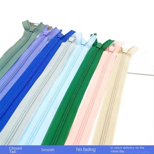 Haute qualité 10 pouces Sbs3 # dentelle multicolore Invisible Nylon fermé fermeture à glissière autobloquante usine - Product Image 6