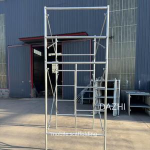 Système d'<span class=keywords><strong>échafaudage</strong></span> mobile moderne et léger, tour d'<span class=keywords><strong>échafaudage</strong></span> portable, construction facile, démontage rapide, atelier - Product Image 4