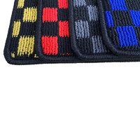 Accessoires d'intérieur en gros damier tapis de sol voiture tapis de voiture de sport pour Honda GP5 FIT