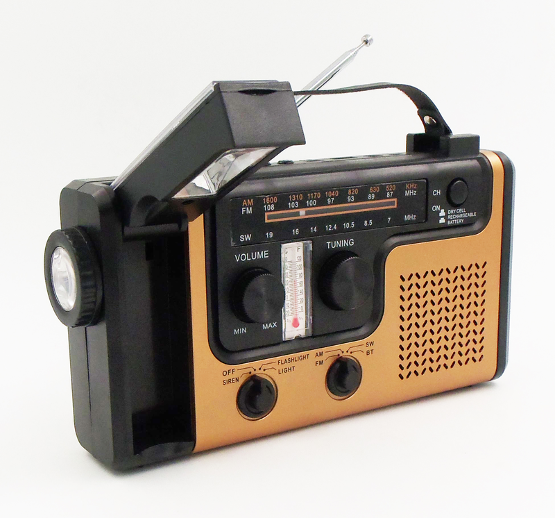 Portable Multifunction AM FM SW LED
