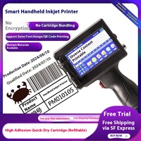 Imprimante jet d'encre portable Ruiyang 1,0 pouce (25,4 mm) semi-automatique manuelle numérique non cryptée pour codes 2D, métal et cartons, avec fonction date