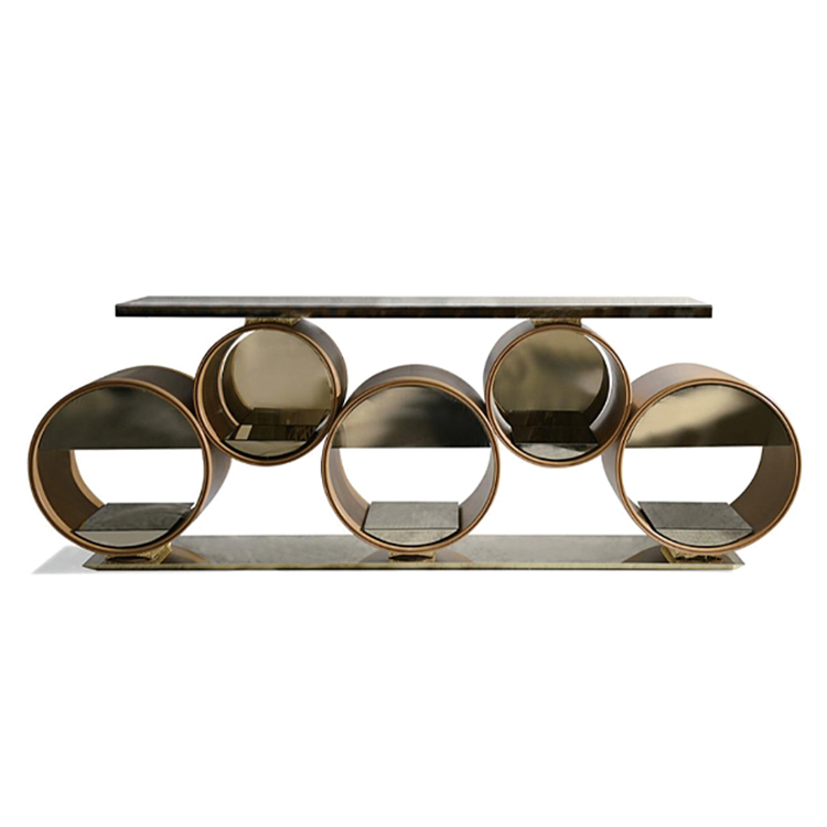 Домашний металлический мраморный входной стол для прихожей консоль для прихожей роскошный современный консольный стол