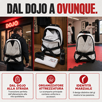 Sac de sport imperméable grande capacité pour arts martiaux, sac à dos durable pour entraînement de Taekwondo, Karaté, MMA