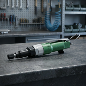 APLUS GLS-103G Tournevis pneumatique hexagonal 1/4'' vert personnalisable OEM, couple maximal 8 Nm, réglable, consommation 170 L/MIN, 600 tr/min - Product Image 3