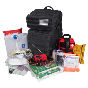 Kit de Supervivencia de Emergencia para 72 Horas, Equipo de Supervivencia en la Naturaleza, Impermeable y con Botiquín de Primeros Auxilios, Listo para Terremotos y Desastres - Product Image 1