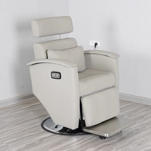 High-End High-End Elektrische Kapper Stoel Kan Automatisch Worden Gedraaid, Uitgerust Met <span class=keywords><strong>2</strong></span> Motoren, ce Kan Worden Aangepast Kleur - Product Image 4