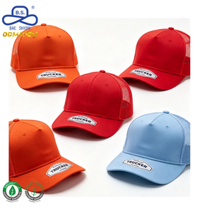 Gorra Trucker de Malla con Logotipo Personalizado, 5 Paneles, Frente de Espuma, Bordado e Impresión de Logotipo de Marca - Product Image 1