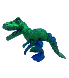 Figura de Dinosaurio Impresa en 3D Multicolor con Articulaciones Móviles, Juguete de Exhibición, Regalo Coleccionable - Product Image 4