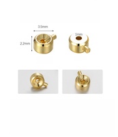 Vente en gros 925 Sterling Silver DIY Bracelet Finition Clip Localisateur Attache Autocuiseur Attache Perle