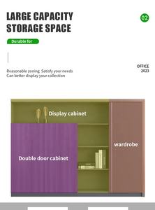 Moderno fornitore di schedari con serratura <span class=keywords><strong>a</strong></span> 4/5 cassetti <span class=keywords><strong>a</strong></span> doppia porta laterale in legno <span class=keywords><strong>a</strong></span> 2 ante - Product Image 6