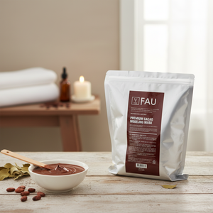 Masque Crème Hydratant Modelant au Cacao Premium K-Beauty FAU 1kg – Soin Herbal pour l'Élasticité de la Peau, Nourrissant, Anti-Rides, Tous Types de Peau - Product Image 3