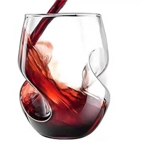 Chope à bière personnalisée en forme de pouce, en verre borosilicate transparent, style moderne, résistante à la chaleur, grande capacité