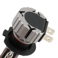 Phare LED pour moto et voiture LANSEKO tout-en-un E2 H7 9005 9006 9012 sans ventilateur, ampoule à montage direct avec 17W 4000LM pour feux de brouillard LED
