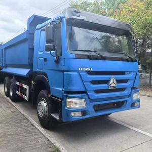 รถบรรทุก HOWO สีน้ำเงิน รุ่น Heavy Duty พร้อมเครื่องยนต์ Weichai 371 รุ่น ชั่วโมงการทำงานต่ำ มาตรฐานยูโร 5 ปี ผลิตปี 2024 รถดัมพ์ 6×4 - Product Image 2