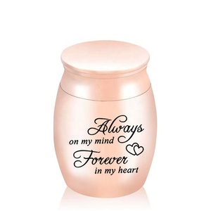 Mini Cremation Urn Human Ashes Birds Funeral for Pets Container Alloy <strong>Cat</strong> Dog Pets <strong>Memorials</strong> - Product Image 2