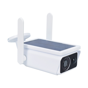 Caméra de <span class=keywords><strong>surveillance</strong></span> solaire étanche pour extérieur, caméra IP Wifi <span class=keywords><strong>360</strong></span> <span class=keywords><strong>degrés</strong></span>, caméra de sécurité Wifi CCTV, ampoule avec haut-parleur - Product Image 5