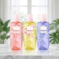 Gel douche parfumé aux pétales personnalisable, extraits, parfum longue durée, hydratant, nourrissant, nettoyage doux