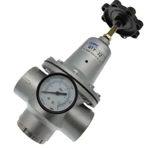 QTY — valve de réduction de pression de compresseur d'air, avec manomètre