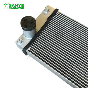 หม้อน้ำอะลูมิเนียมรถขุดดูซาน DX340 สำหรับอะไหล่อุปกรณ์งานดิน - Product Image 2