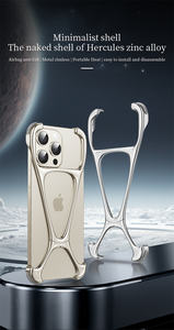 Funda <span class=keywords><strong>de</strong></span> teléfono <span class=keywords><strong>con</strong></span> sensación <span class=keywords><strong>de</strong></span> <span class=keywords><strong>Metal</strong></span> desnudo <span class=keywords><strong>de</strong></span> aleación <span class=keywords><strong>de</strong></span> Zinc, funda <span class=keywords><strong>de</strong></span> teléfono <span class=keywords><strong>con</strong></span> disipación <span class=keywords><strong>de</strong></span> <span class=keywords><strong>calor</strong></span> sin marco <span class=keywords><strong>de</strong></span> <span class=keywords><strong>Metal</strong></span> para Iphone 13 14 15 16 Pro Max - Product Image 6