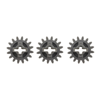 N.° 94925 Engranaje de 16 Dientes de Plástico, Accesorios para Bricolaje, Bloques de Construcción de Juguetes, Bloques MOC
