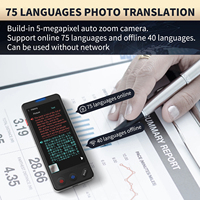 Dispositivo Traductor de Idiomas con IA para VORMOR A20, Traductor Instantáneo Bidireccional de 150 Idiomas, Grabación/Foto/ChatGPT/Traducción Sin Conexión