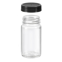 Ensemble de bouteilles de jus en verre transparent pour jus de fruits, pots à large ouverture de 2 oz pour le jus, le stockage des boissons, le gingembre, la confiture, le miel