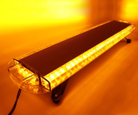 Barre lumineuse LED de 100 cm/39 pouces pour toit de camion de remorquage, balise de signalisation d'urgence pour véhicule, barre lumineuse stroboscopique