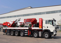 Grue montée sur camion de grande capacité H3880 SUNHUNK, prix d'usine, à vendre, avec valve hydraulique importée de haute qualité