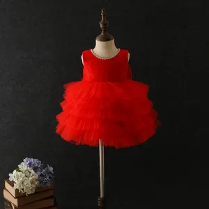 Vestido de novia 2024, proveedor de China, venta al por mayor, diseños de vestido para niños, ropa de fiesta para niñas, vestido para niños con velo