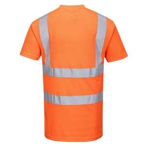 PORTWEST - RT23ORRXXXL <b>High</b> visibility RIS orange <b>T</b>-<b>shirt</b> - EAN 5036108128273 HI-<b>VIS</b> WORKWEAR - Product Image 2