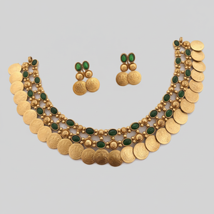 Ensemble collier pierre Pota et temple en plaqué or Bijoux fins 10573853 - Product Image 2