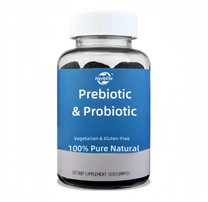 ODM หมากฝรั่งธรรมชาติโปรไบโอติกอาหารเสริมพรีไบโอติกและโปรไบโอติกสำหรับการสนับสนุนภูมิคุ้มกันและการย่อยอาหาร - Product Image 1