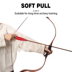 Arco Recurvo Mongol SPG para Caza y Entrenamiento, con Empuñaduras de Madera Hechas a Mano, Palas Desmontables de 25 Libras, Equipo de Arquería Tipo Longbow - Product Image 2
