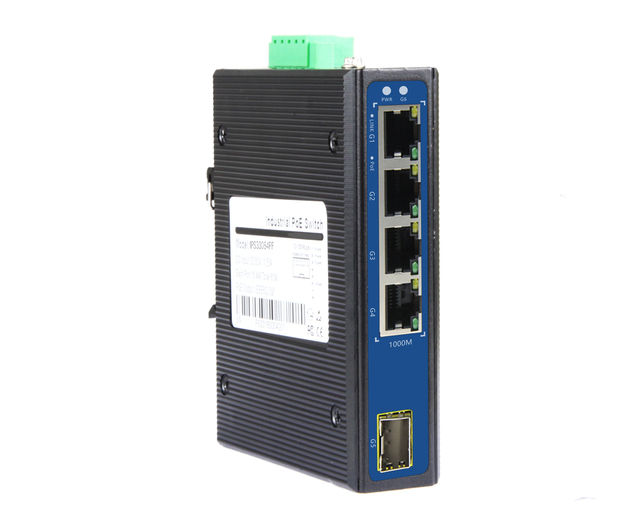 Industrial Gigabit 4 Port PoE Switch Module with VLAN Support High Performance Ethernet Switch for Factory Automation
