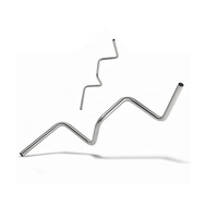Tube de flexion CNC sur mesure en acier inoxydable et aluminium pour échappement